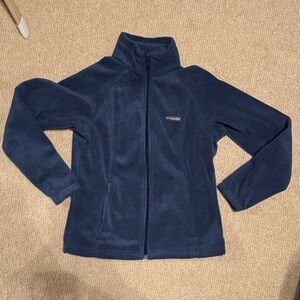 Columbia Dark Blue Fleece Jacket
